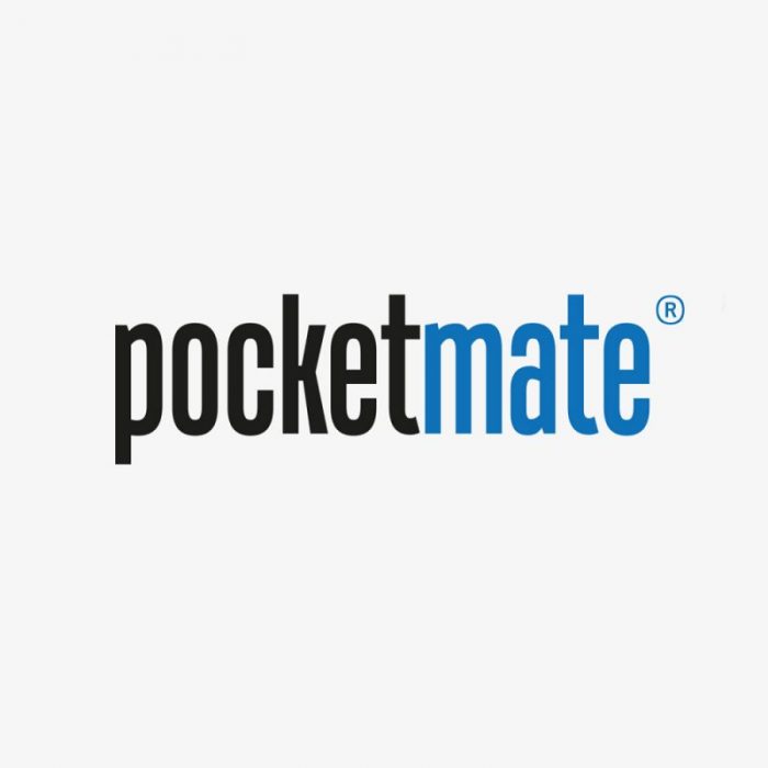 Brand Name Pocketmate Logo.